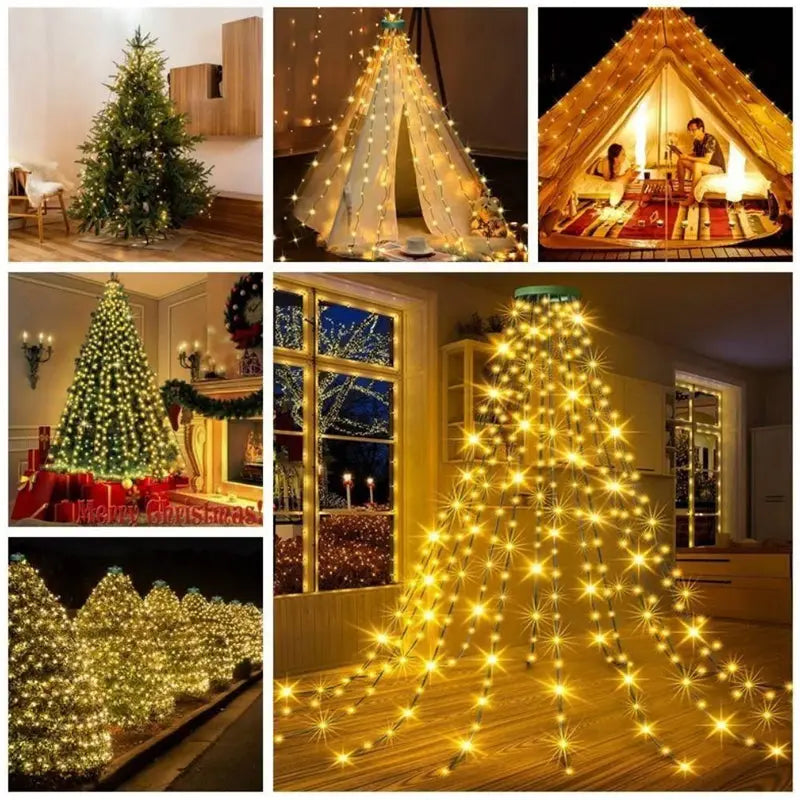 GlintCascade™ — Instant, Customizable Tree Glow