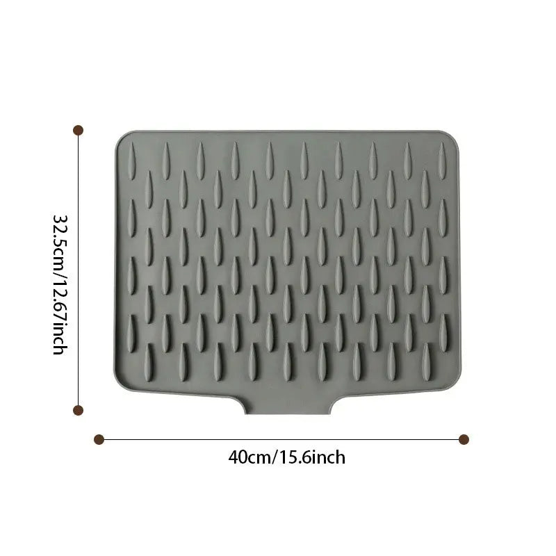 QuickDry™ — Heat-Resistant Silicone Dish Mat