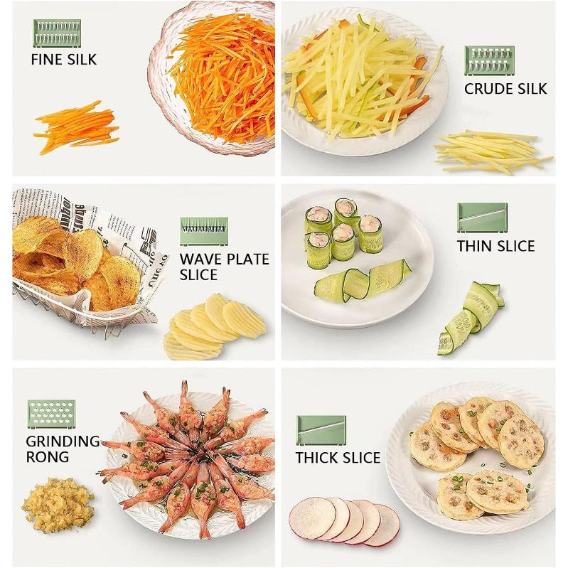 Multifunctional Vegetable Cutter — Faster Cooking with Safety