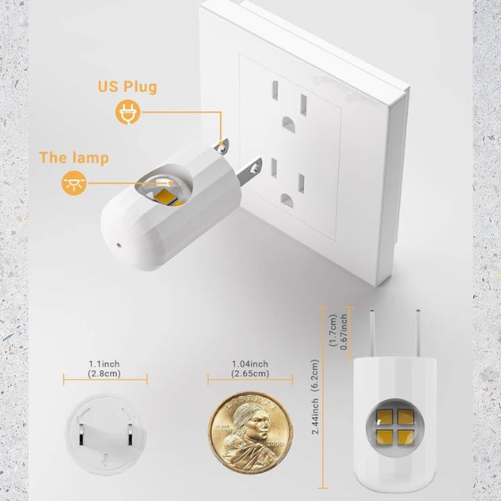 Socket Night Light – Turn Outlets into Soft Glow Spots