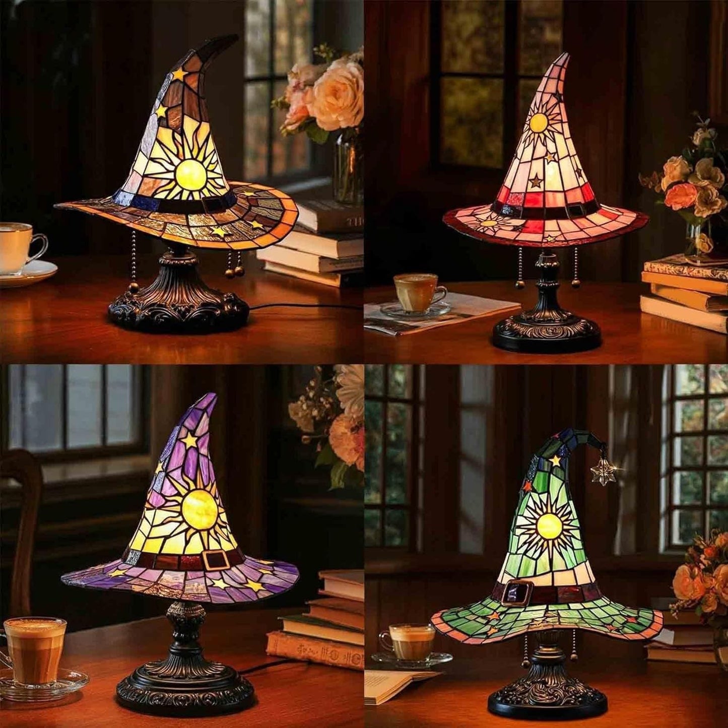 Lead Glass Table Lamp — Enchanting Light for Feel-Good Moments