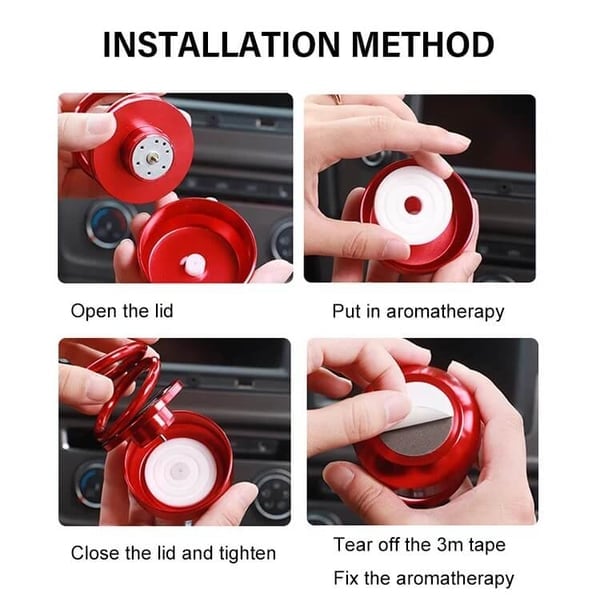 Rotating Car Air Freshener Solar — Fun to Watch, Elegant in Appearance