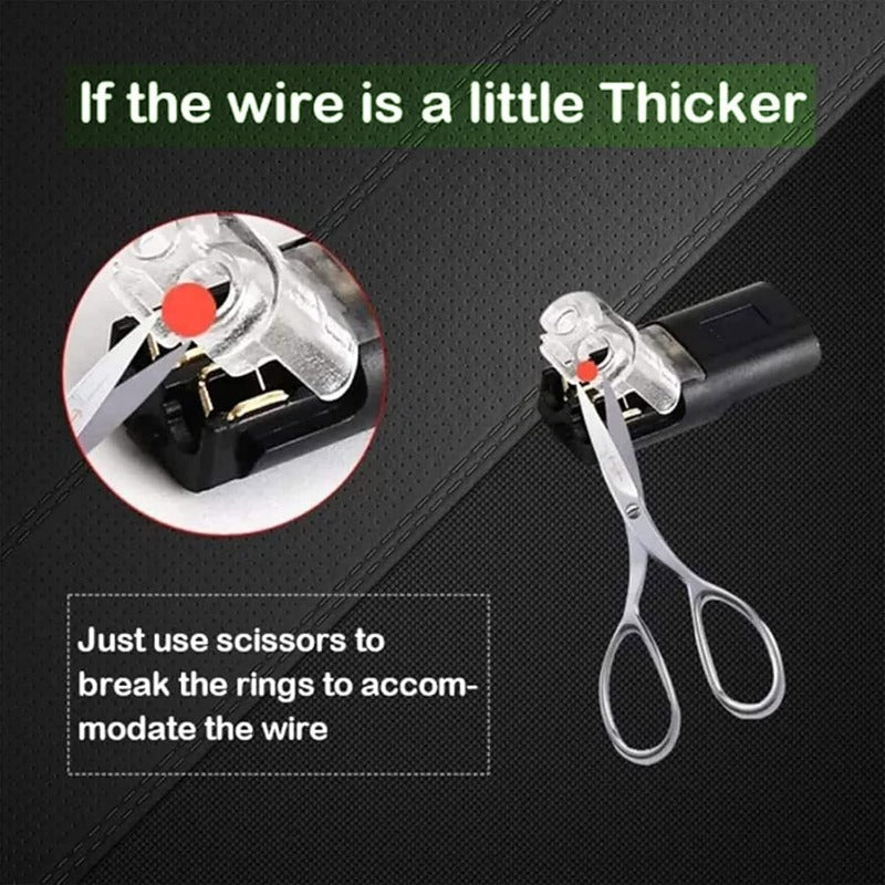 LED Connector Plug — Quick and Secure Assembly (20 Pieces)