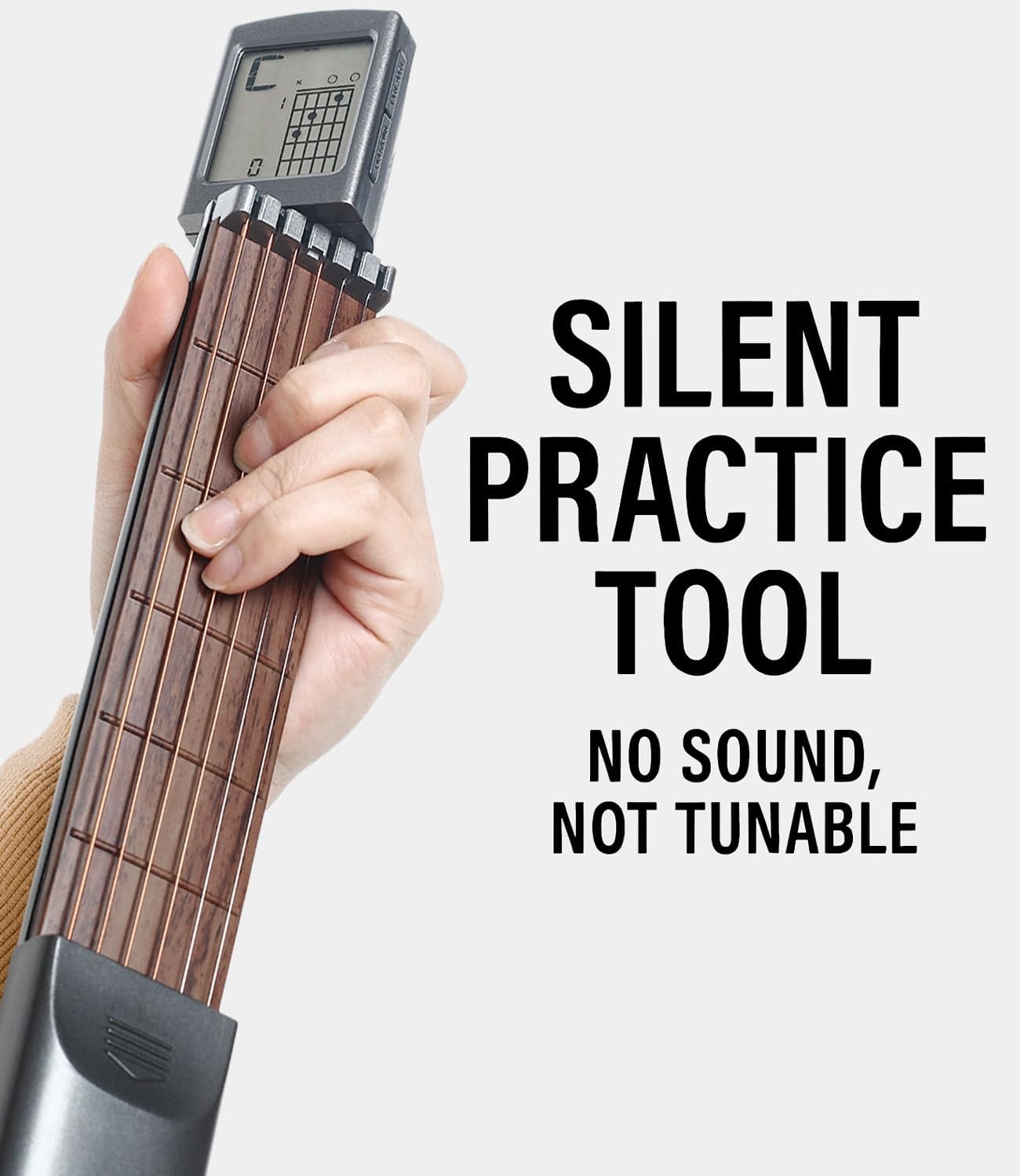 Silent Guitar Practice Device — Practice Quietly and Flexibly Anytime