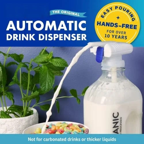 Automatic Drink Dispenser Attachment — Convenient for Vacation & Parties