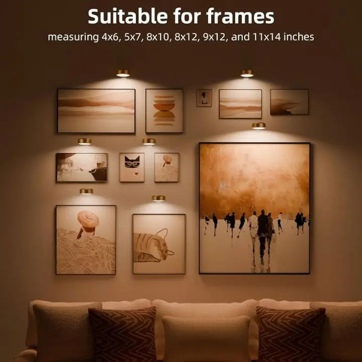 GlowLuxe™ — Effortless Art Illumination