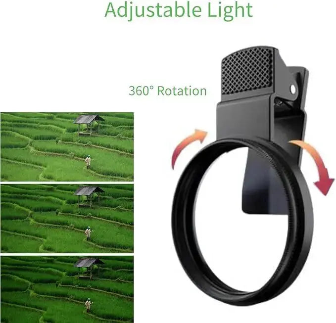 Smartphone CPL Lens — Brilliant Colors Without Glare