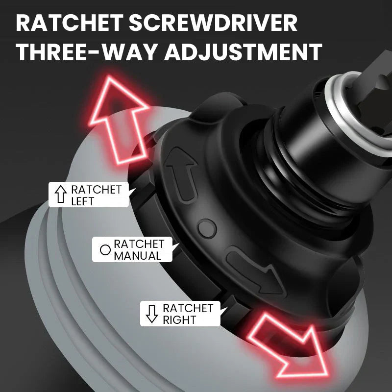 Compact screwdriver — precise control for every repair
