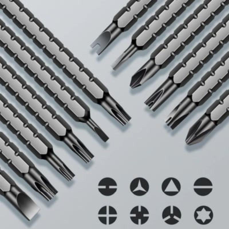 Compact screwdriver — precise control for every repair