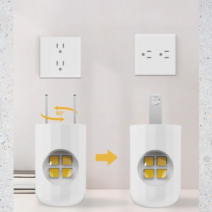 Socket Night Light – Turn Outlets into Soft Glow Spots