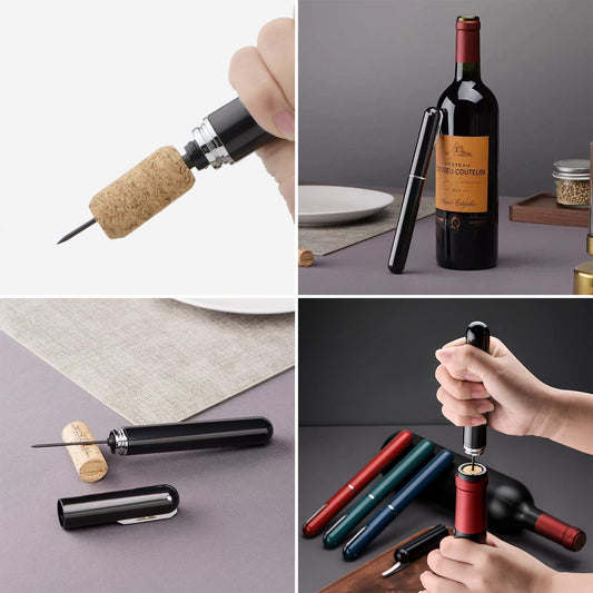 Exquisite Air Pressure Wine Opener — For Gentle & Effortless Cork Removal