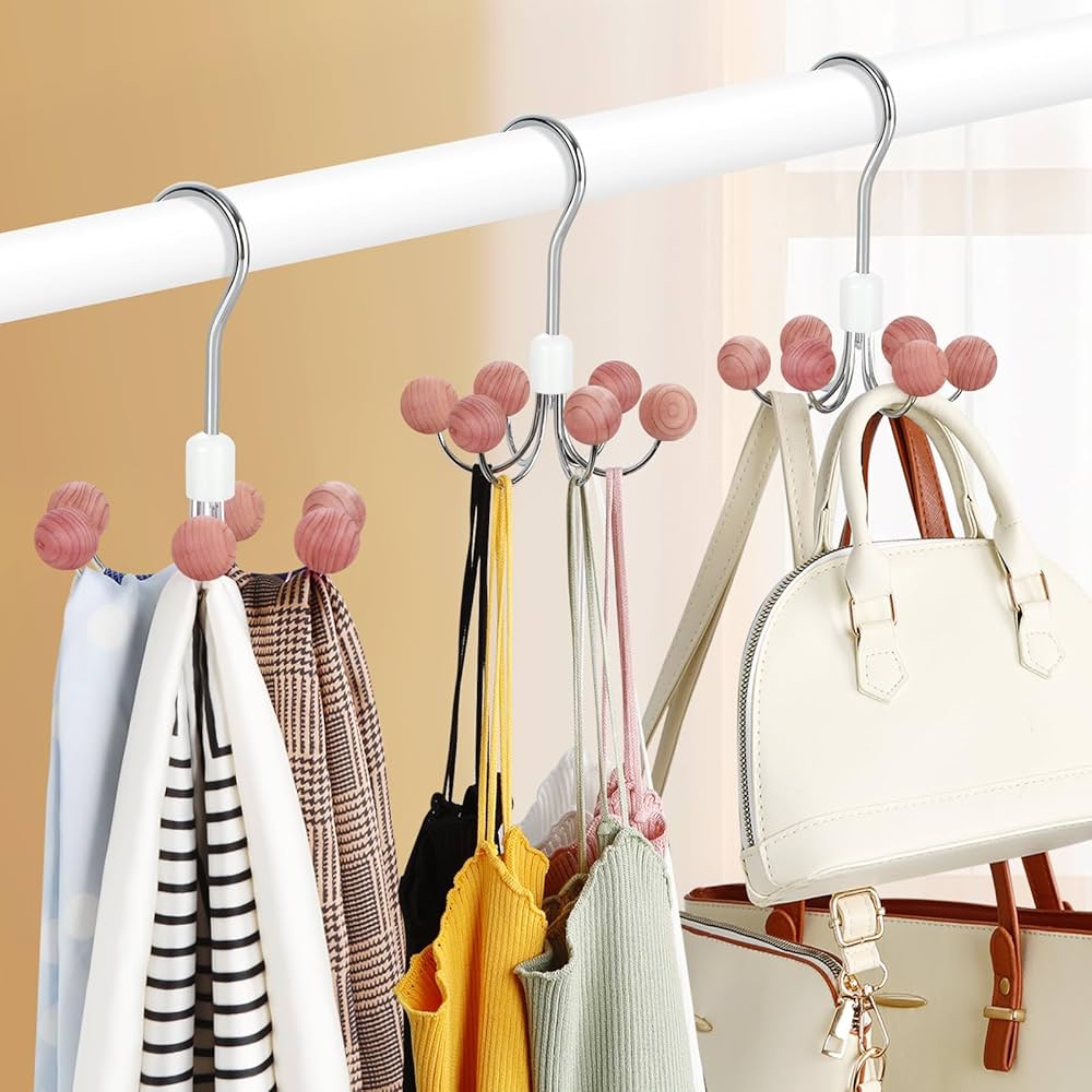 360° Rotating Closet Organizer – Save Space & Stay Tidy