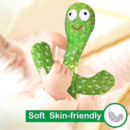 Interactive Dancing Cactus Toy – Musical Fun with Sound Imitation