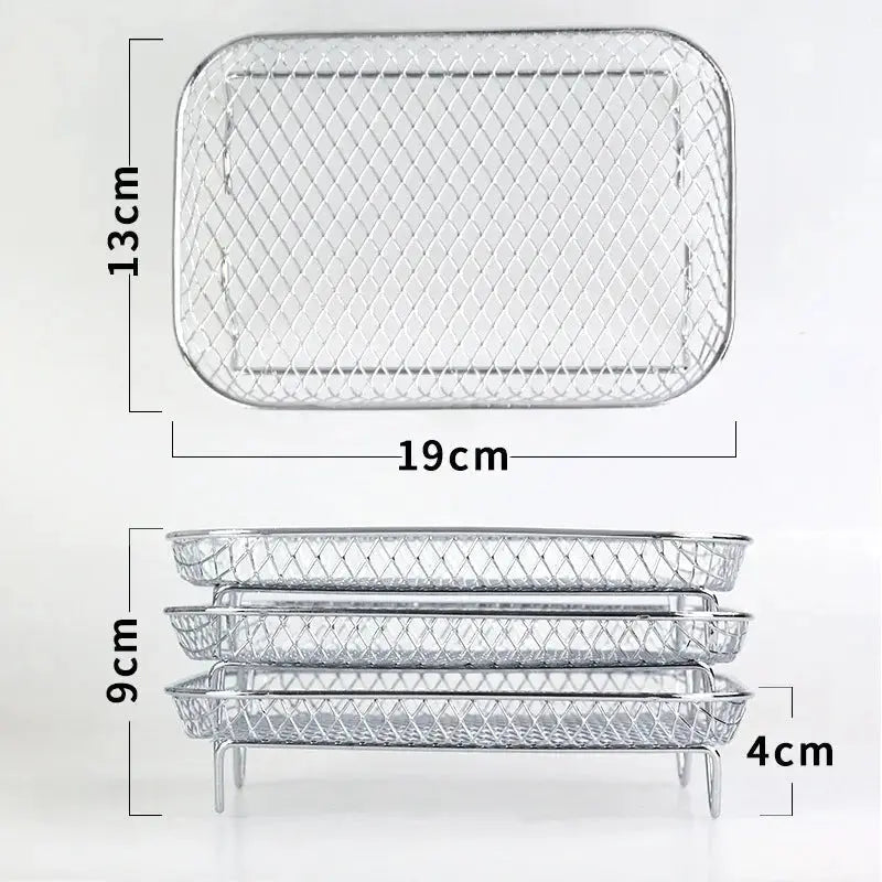 Buy 3 Baskets Get 2 Tongs Free | FlexFry™ — Double Meals, Half the Time