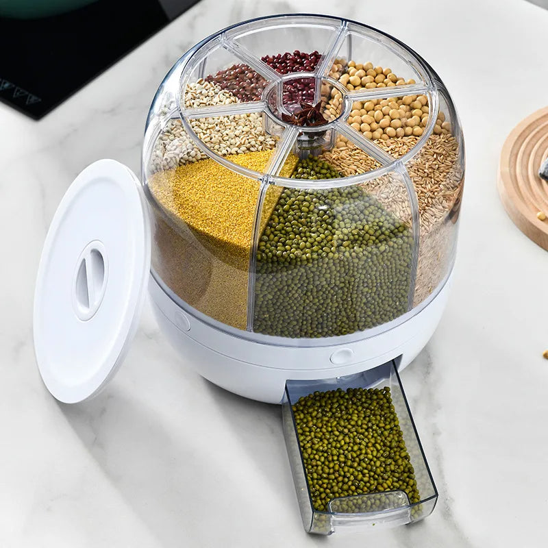 Rotatable Storage Tower — Freshness and Order Under Control