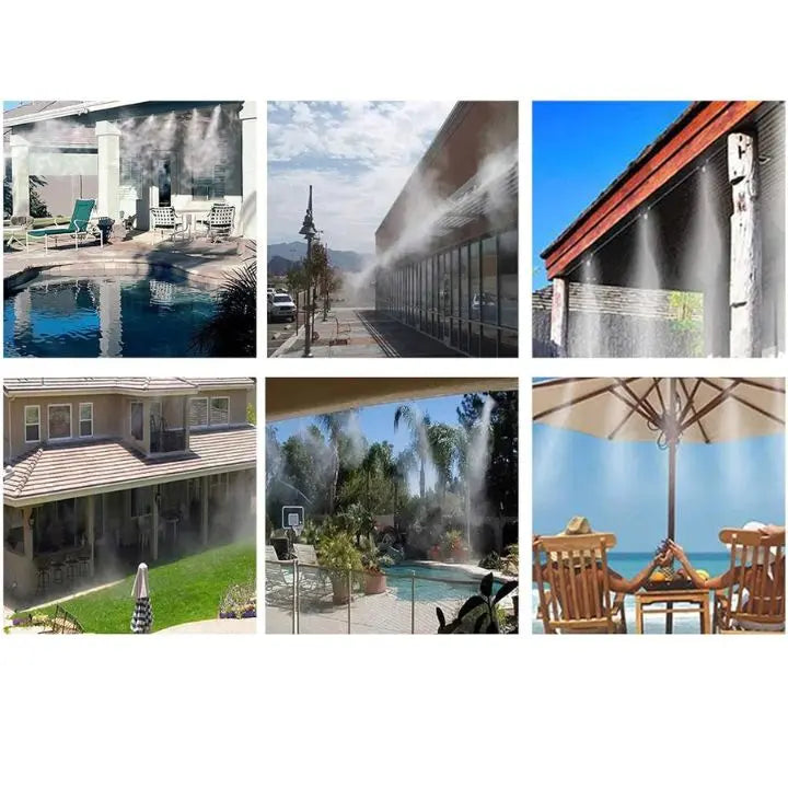 Patio & Garden Misting System – Simple, Hands-Free Cooling