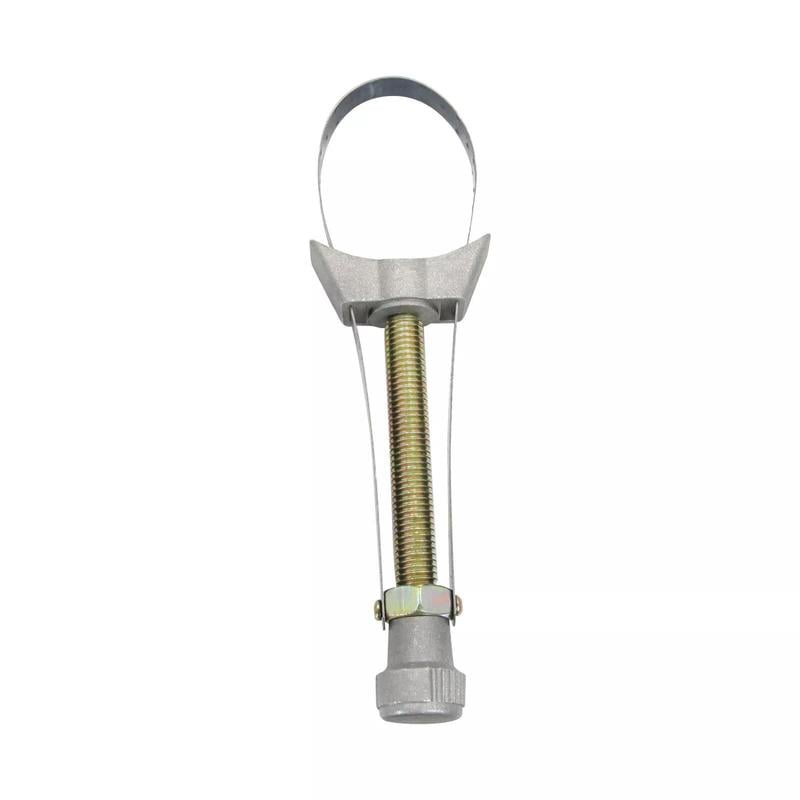 Adjustable Oil Filter Strap Wrench — Durable Tool for 2.4–4.7 inches Filters
