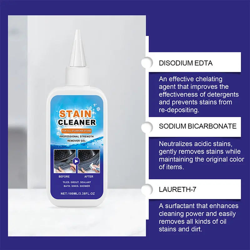 No-Scrub Mold Killer Gel - Deep Clean for Grout, Tiles & More!