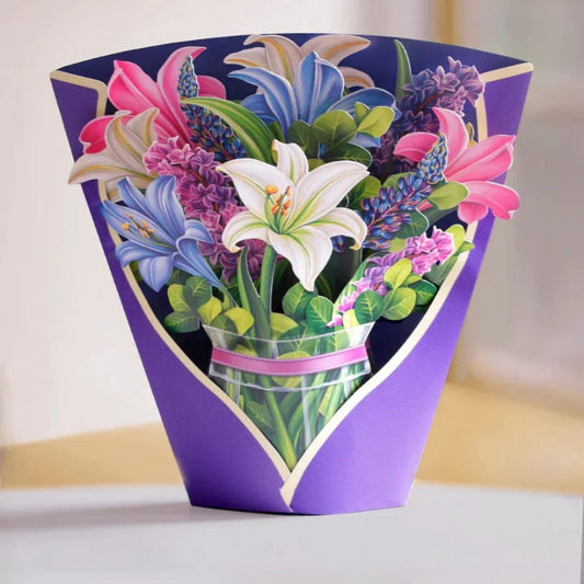 3D Pop-Up Card Flowers — For Anniversaries, Celebrations & Special Events