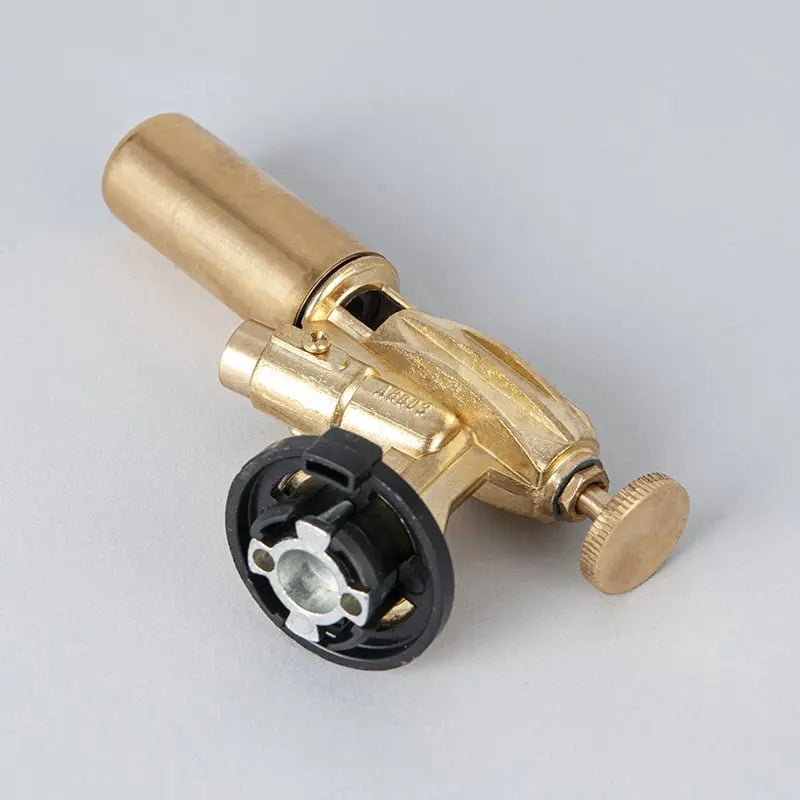 Portable Copper Gas Burner – Safe Ignition with Safety Lock