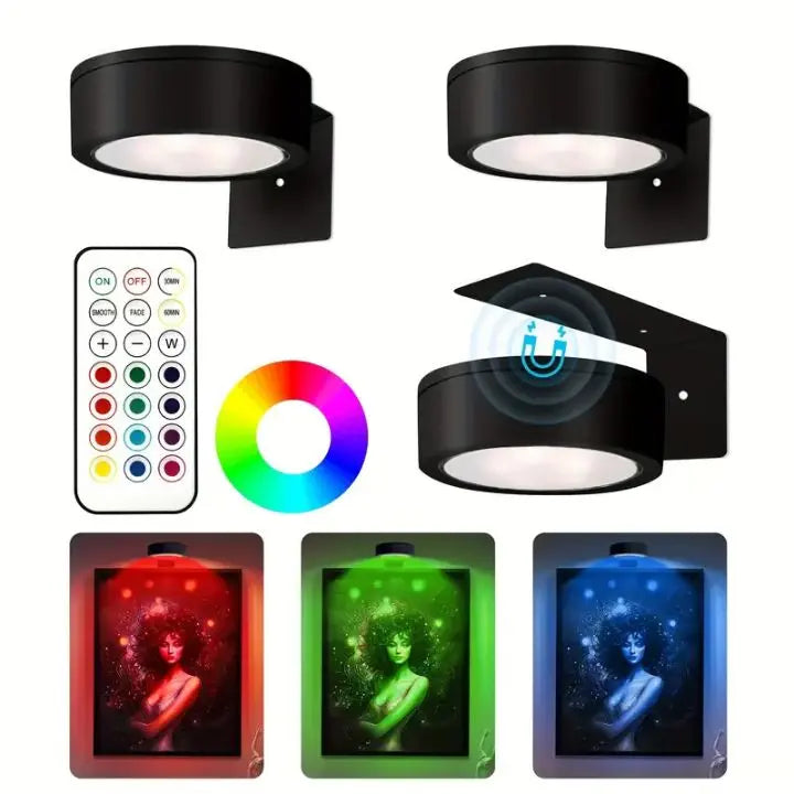 GlowLuxe™ — Effortless Art Illumination