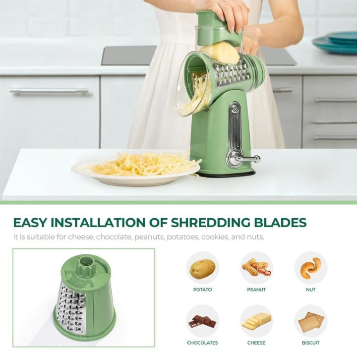 Manual Veggie Chopper — Fast, Easy & Mess-Free Slicing