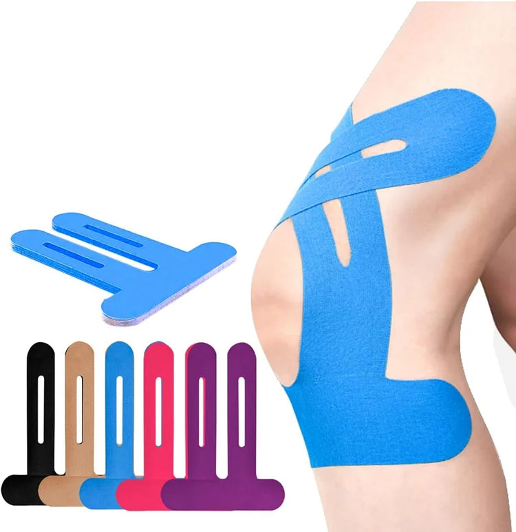 Knee Brace Tape – Pre-made Kinesiology Tape for Active Joints