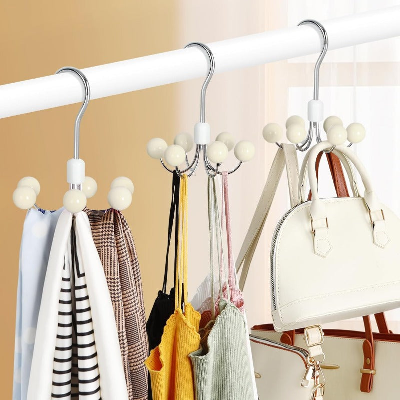 360° Rotating Closet Organizer – Save Space & Stay Tidy