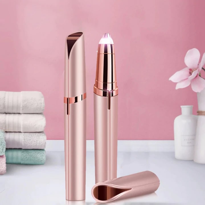 Eyebrow and Facial Epilator – Precise Hair Remover with LED Light