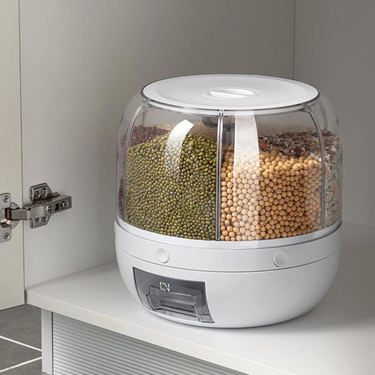 Rotatable Storage Tower — Freshness and Order Under Control