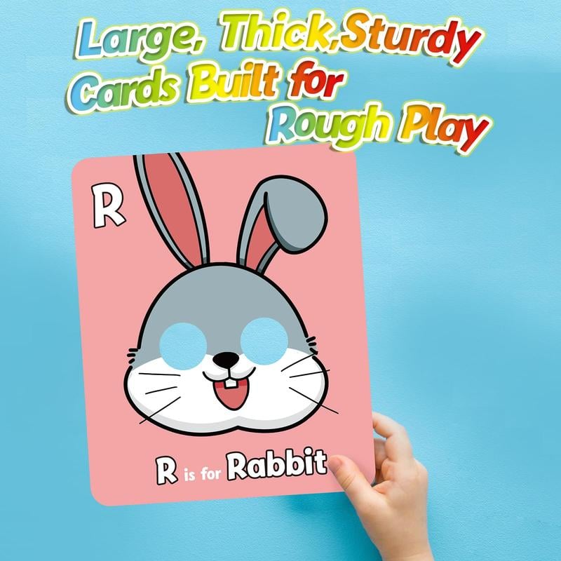 Animal Masks for Learning the Alphabet — Discover Letters Playfully