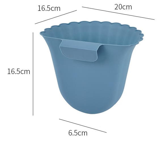 Hanging Trash Can – Space-Saving Kitchen Bin with Clip Design