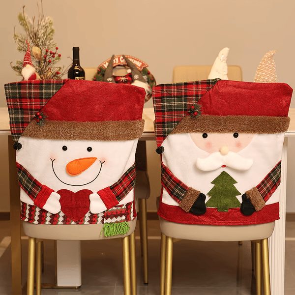 Chair Covers — Cozy Warmth and Festive Atmosphere (4 Pieces)