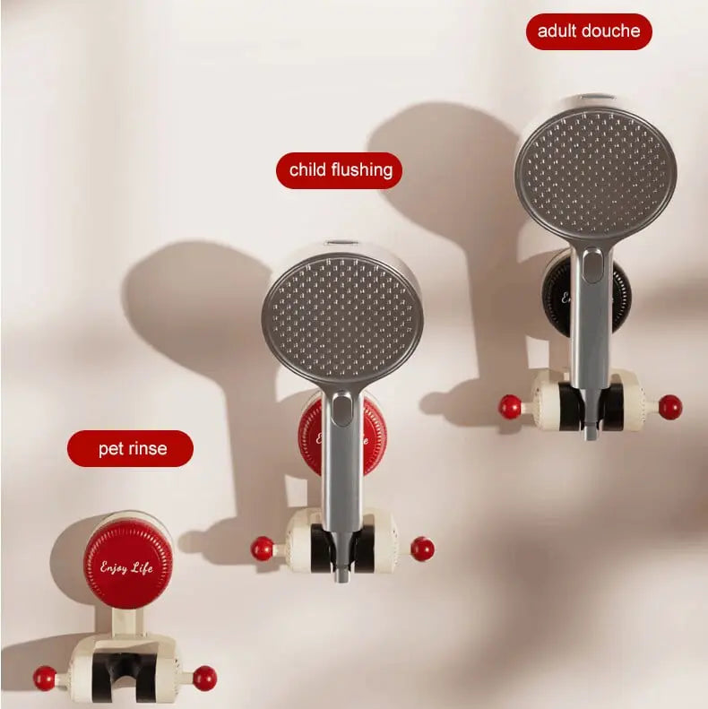 AquaGlide™ — Adjustable No-Drill Shower Freedom