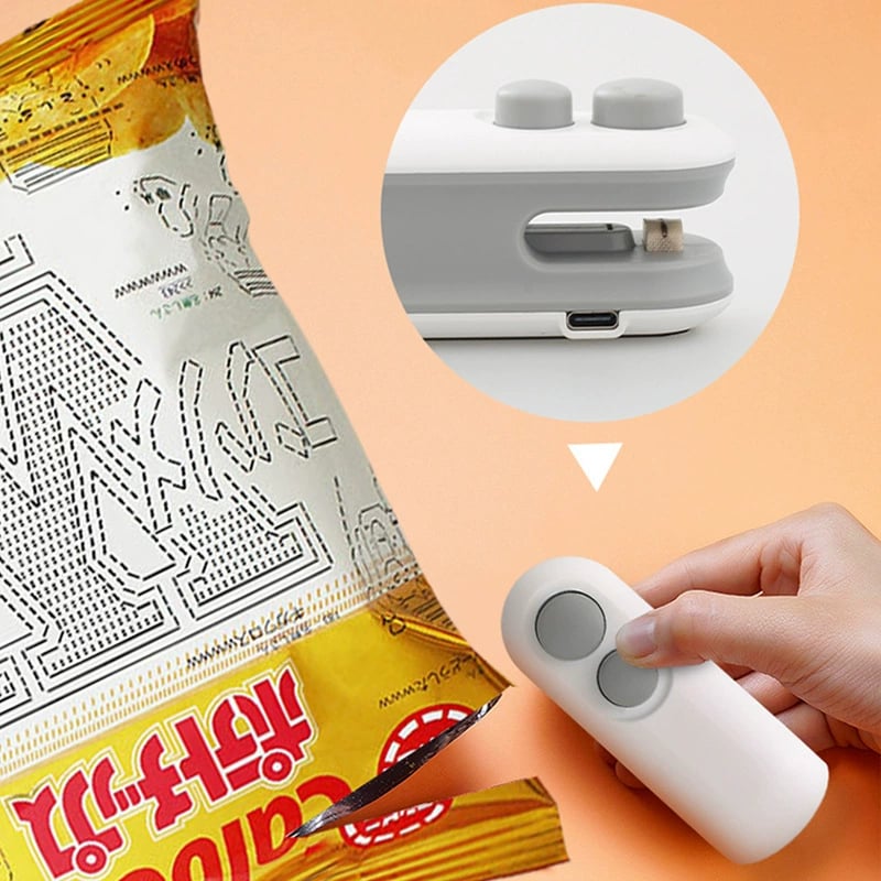 2-in-1 Bag Seal & Cutter for Fresh Snacks