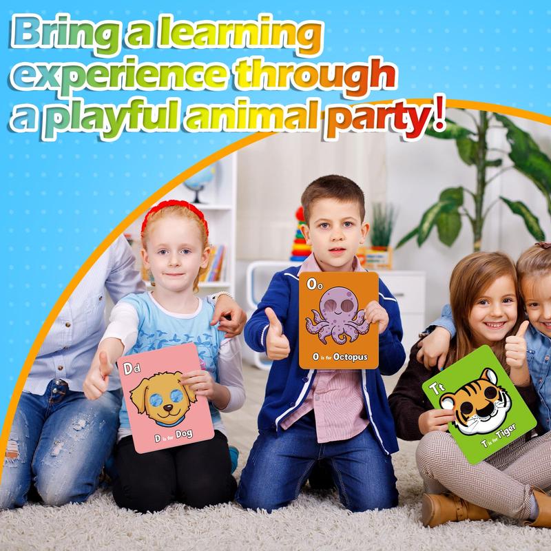 Animal Masks for Learning the Alphabet — Discover Letters Playfully