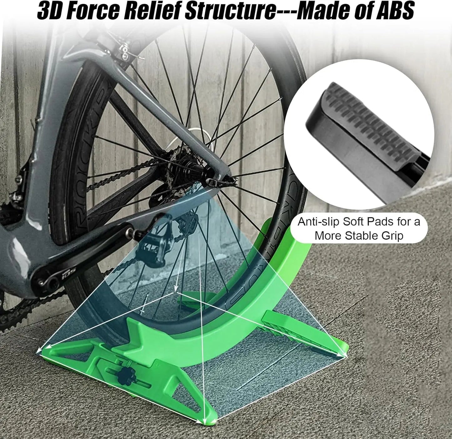 CycloGrip™ — Universal No-Wobble Bike Stand