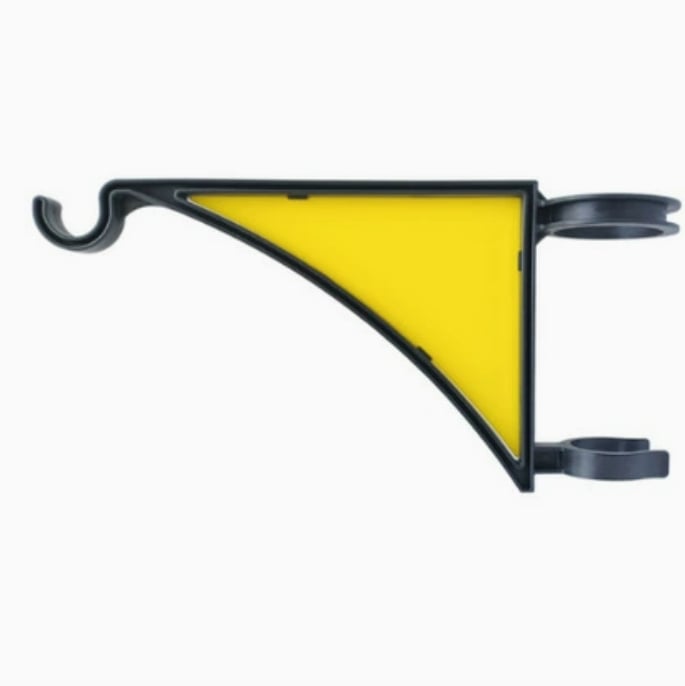 Plant hanger for fence post — Tool-free outdoor plant holder