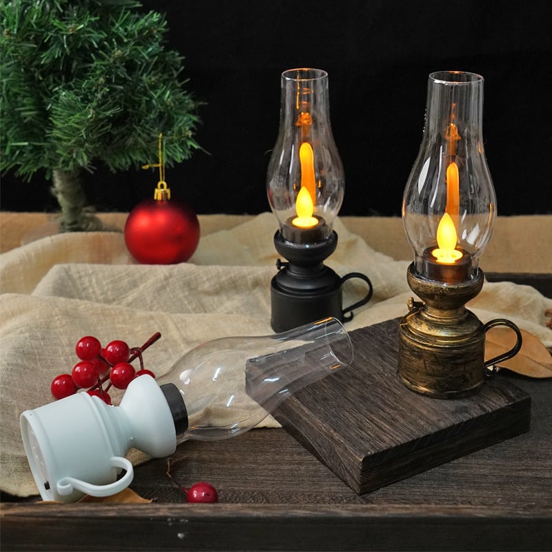 LED Lantern — Warm Atmosphere Without Fire Hazard