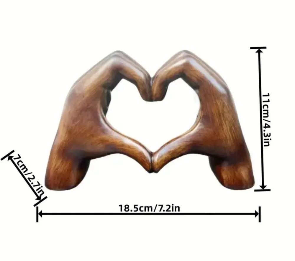 Buy 1 Get 1 Free | Heartilia™ — Timeless Wood-Grain Heart Sculpture