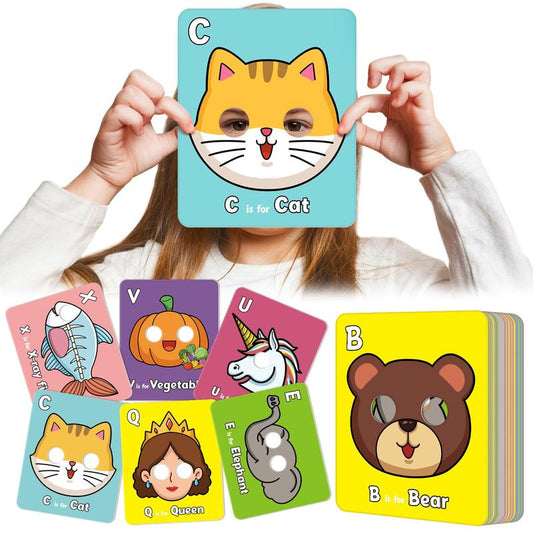 Animal Masks for Learning the Alphabet — Discover Letters Playfully
