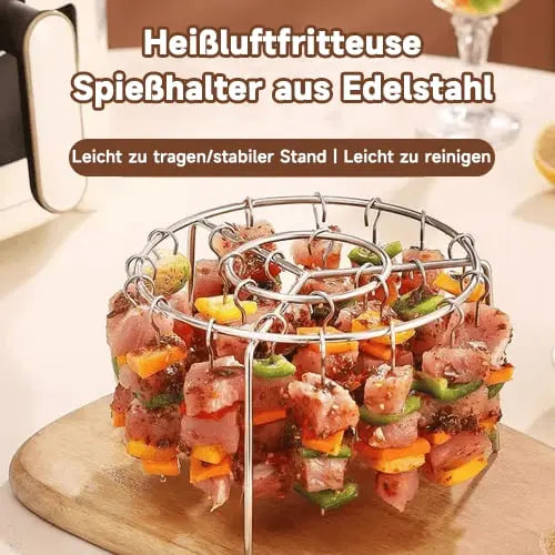 Kebab Grill for Air Fryers – Even Cooking & BBQ Enjoyment