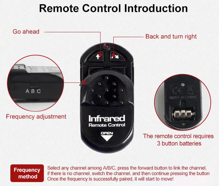 VexiCreep™ — Remote-Controlled Roach With Glowing Eyes