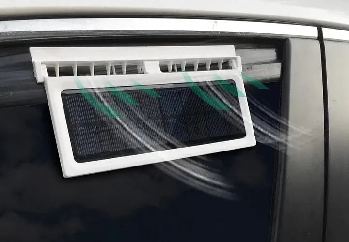 Solar-Powered Car Fan – Wireless & Compact
