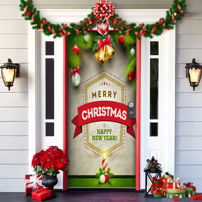 Christmas Door Decoration — Instantly Create a Festive Atmosphere