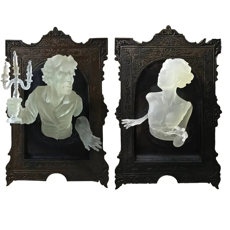 PhantomAura™ — Haunting 3D Glow Wall Art