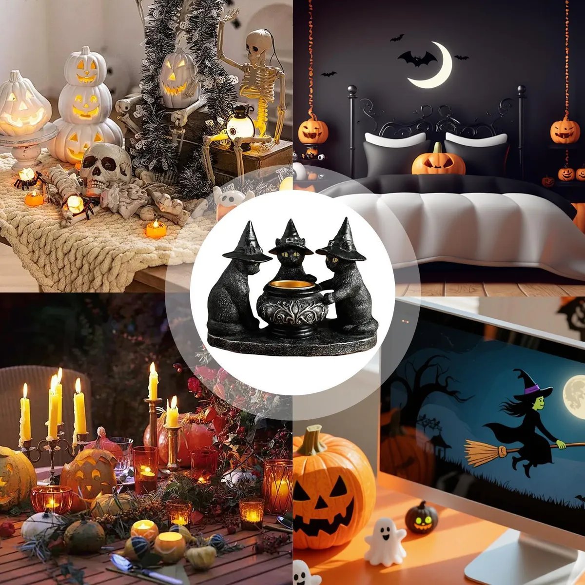 Candle Holder — Mysterious Atmosphere for Halloween