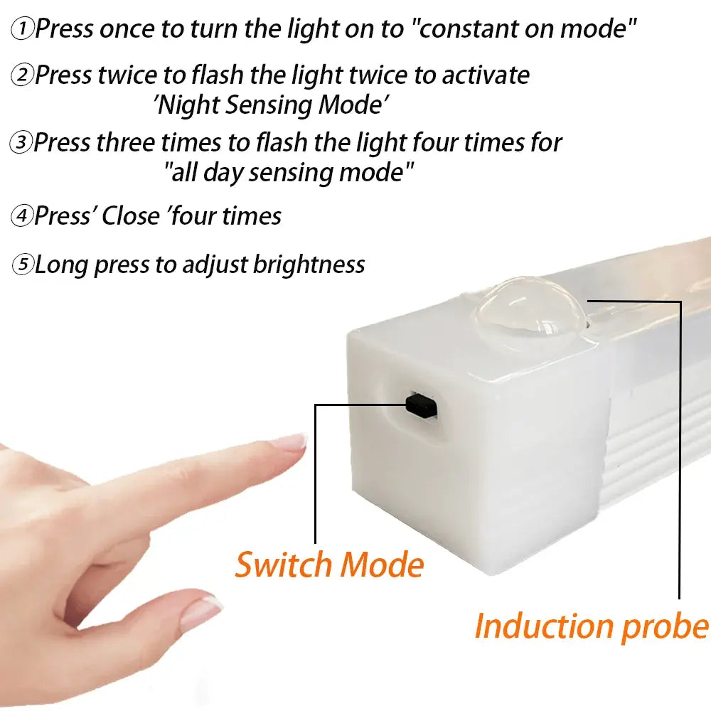 Smarte Sensor LED-Lampe mit Magnet — Perfekt für Keller & Dachboden 3er-Set Mivoza Deutschland
