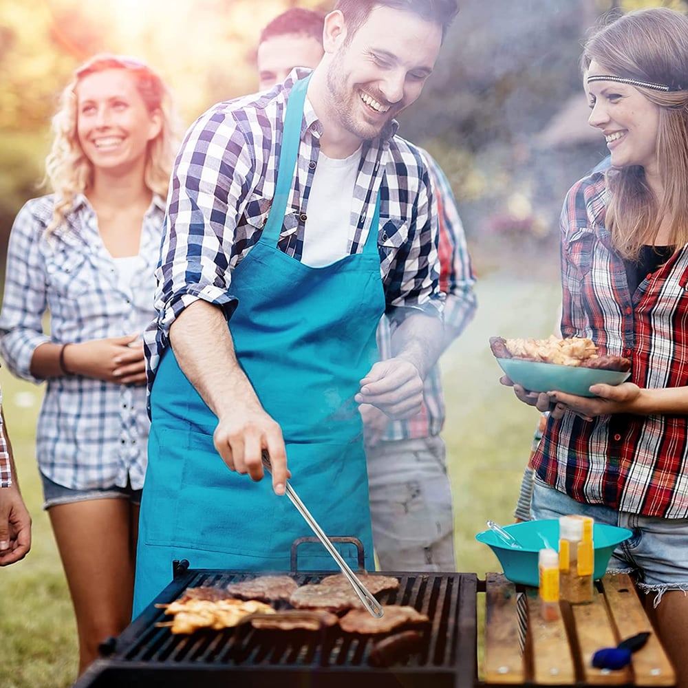 Stainless Steel Grill Tongs for Secure and Firm Grip