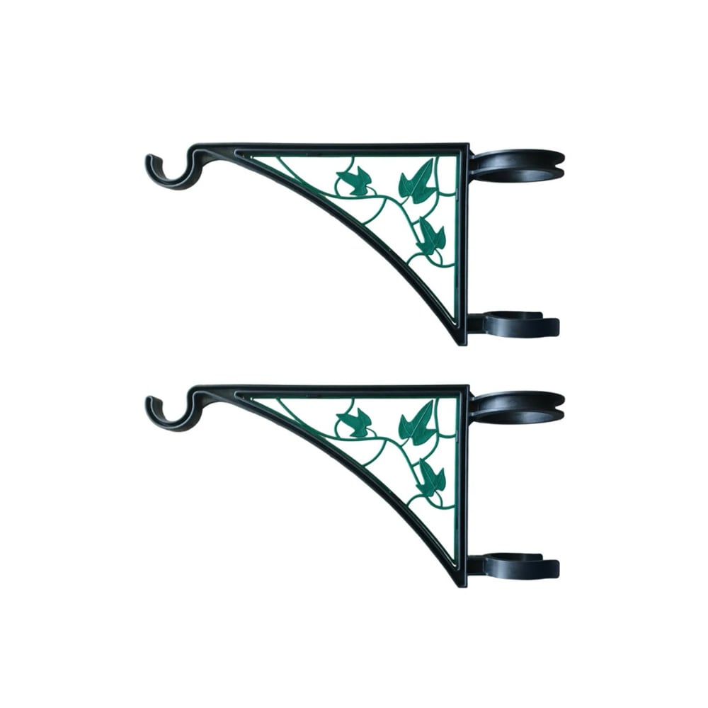 Plant hanger for fence post — Tool-free outdoor plant holder